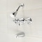 Kingston Brass KB231ACL Three-Handle Tub and Shower Faucet, Polished Chrome KB231ACL - alternate 2